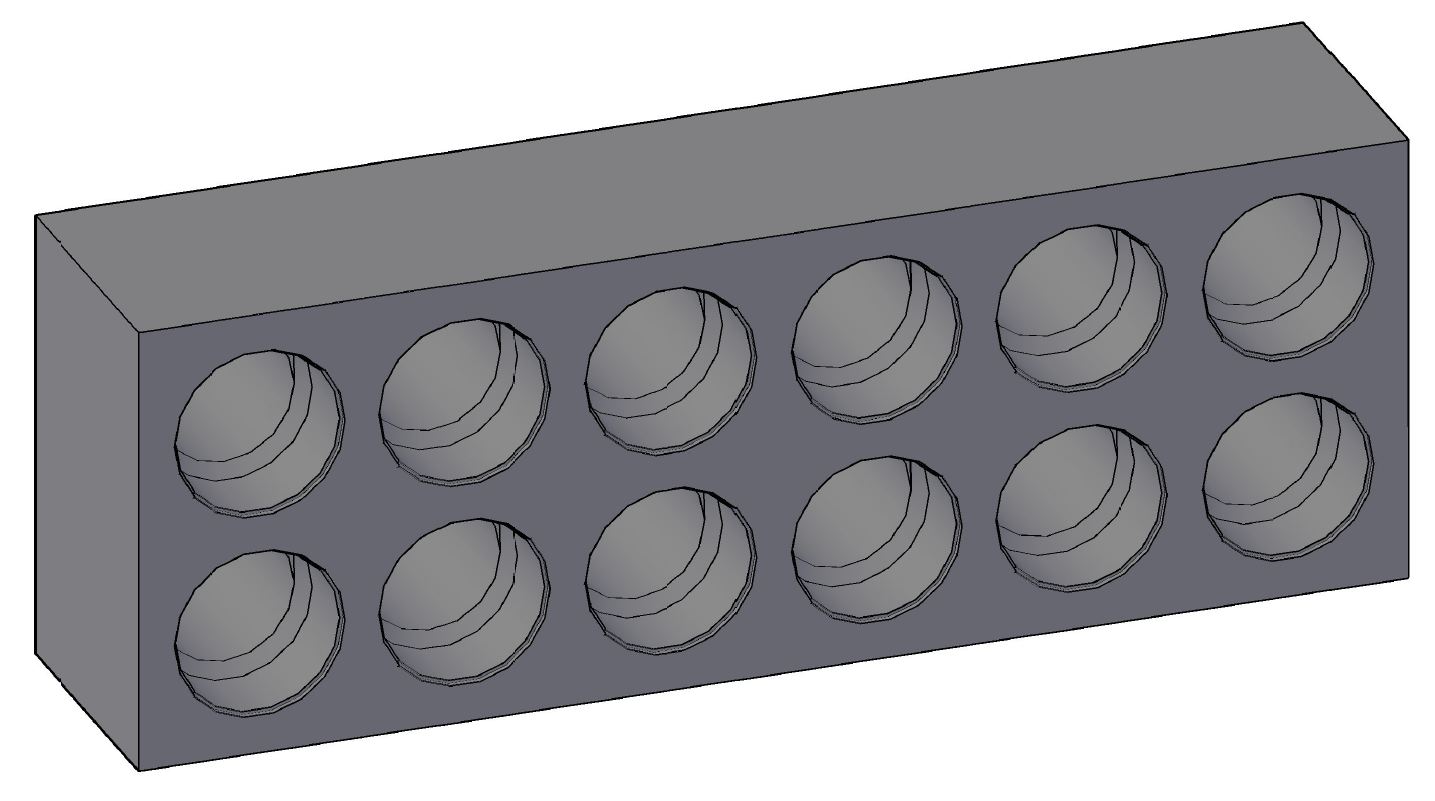 Endmuffenstein 2x6